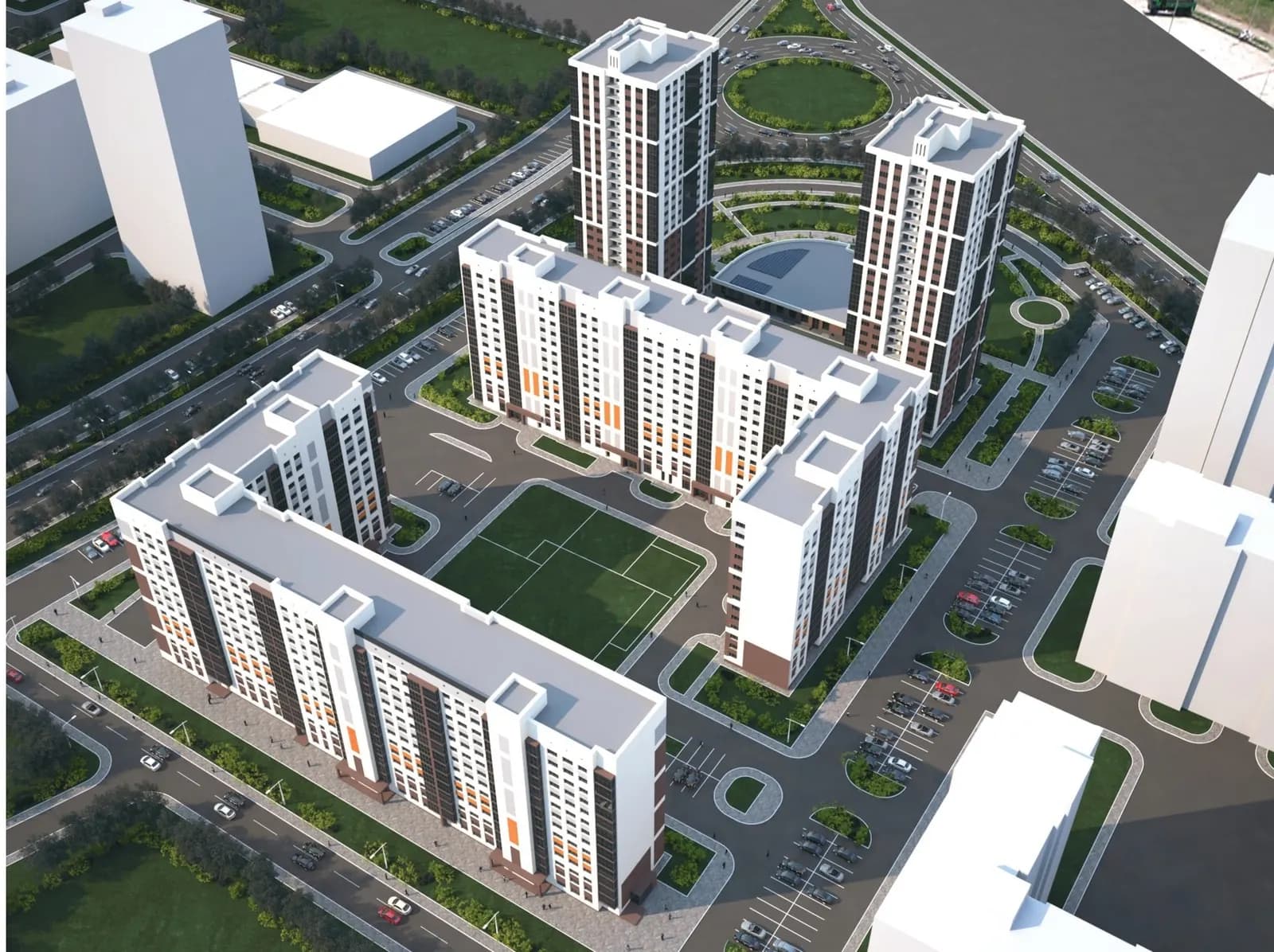 Жилой дом, Уфа, жилой район «Затон», квартал 1, фото 3