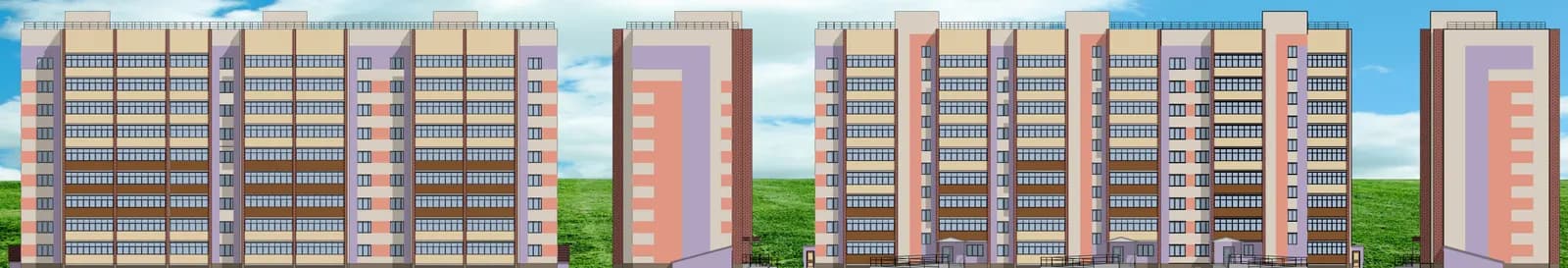 Группа жилых домов по ул.Карцева, 31 «А