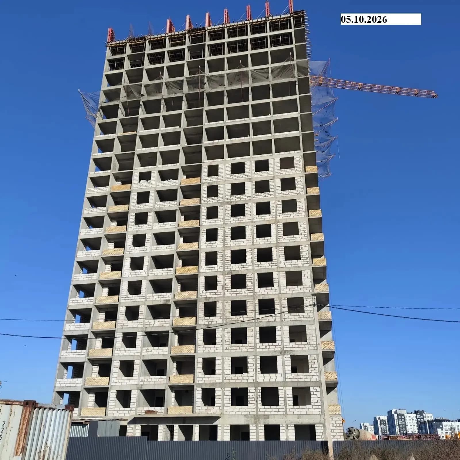 Жилой дом, Город Природы: ход строительства, октябрь 2026