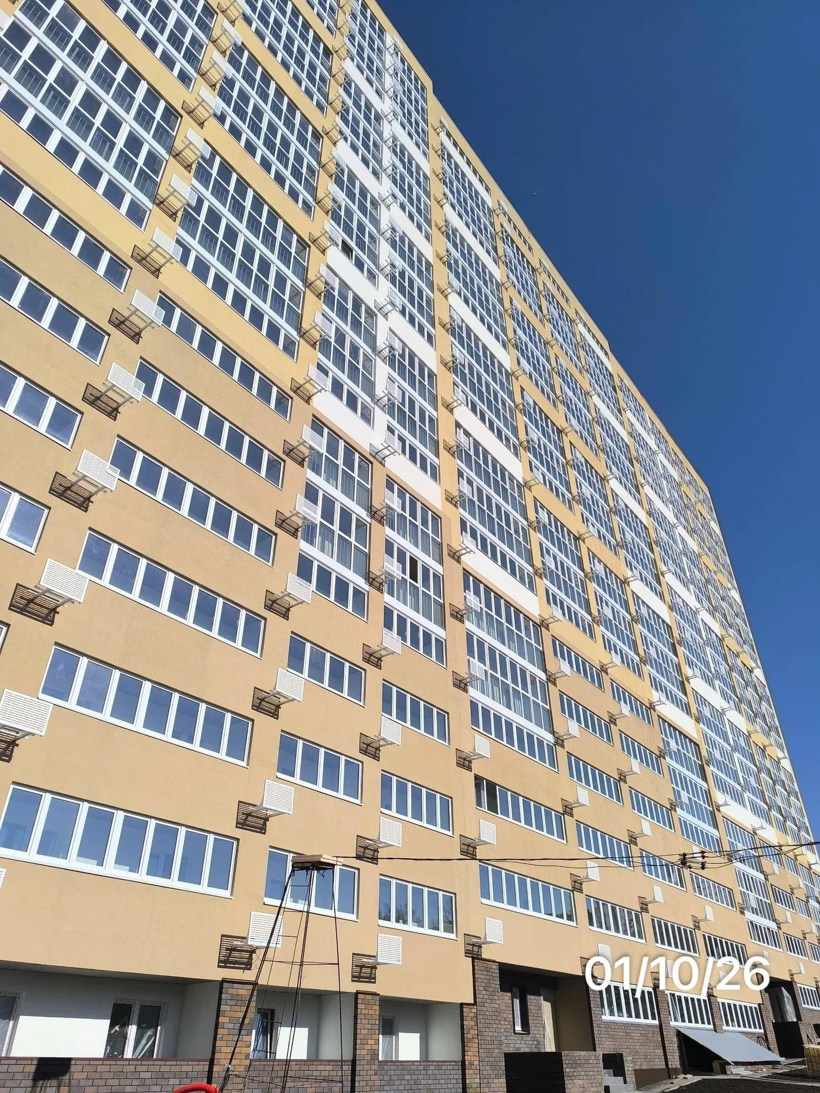 Жилой дом, Уфа, Улица Пересечение ул. Белореченской, Кавказской, Высотной в микрорайоне «Юрюзань»: ход строительства, октябрь 2026
