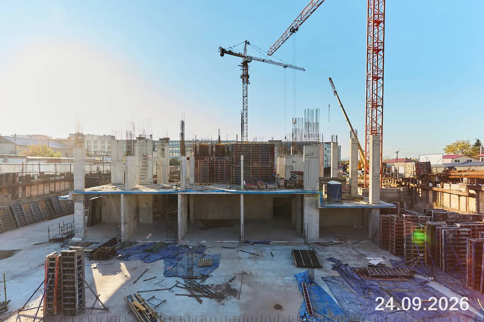 Культура: ход строительства, сентябрь 2026