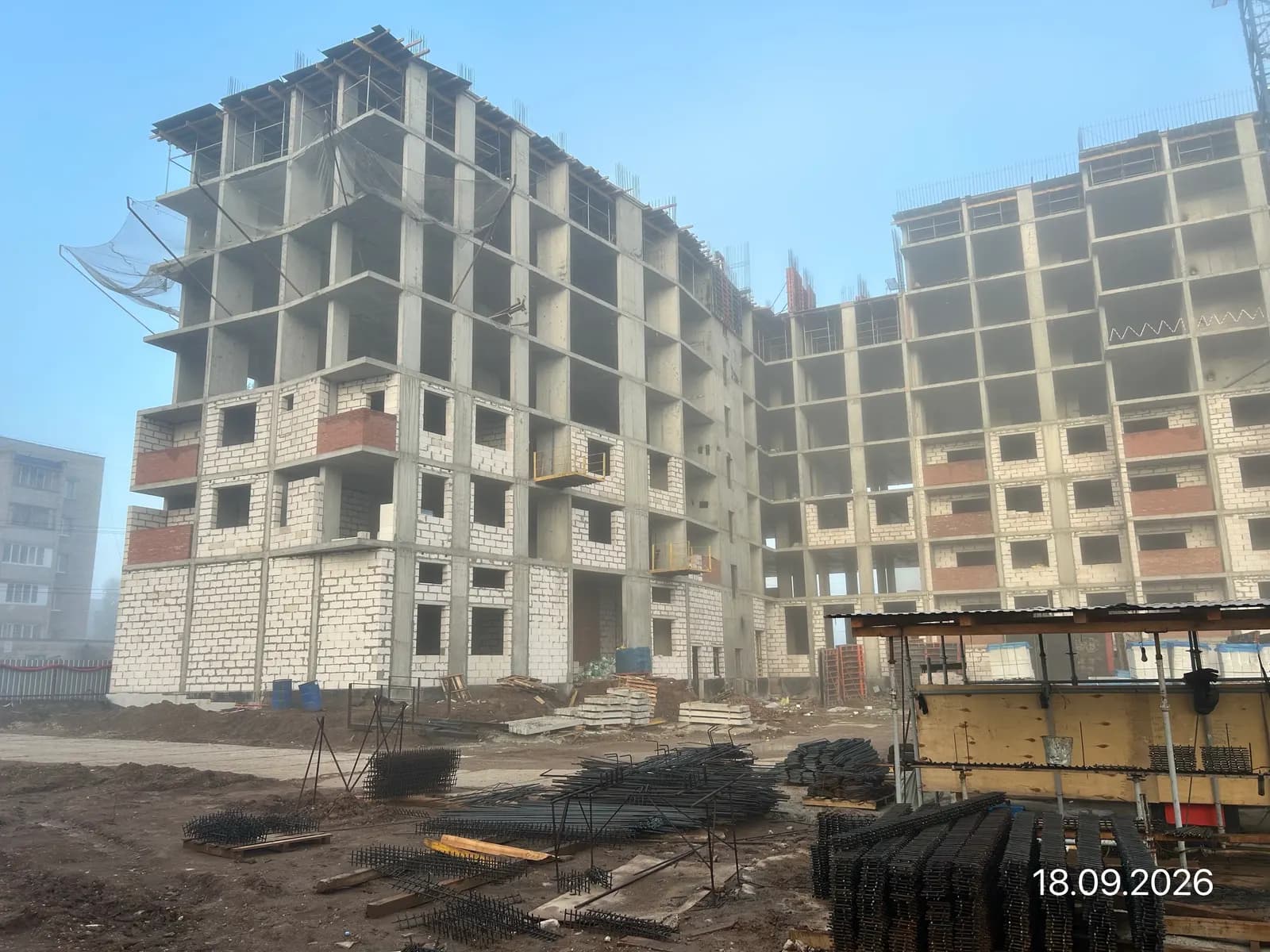 Возрождение: ход строительства, сентябрь 2026