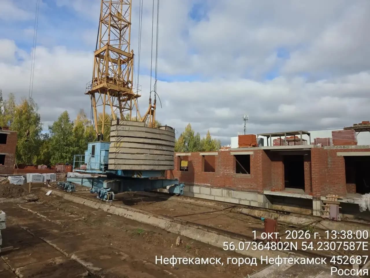 Жилой дом, Нефтекамск, Проспект Комсомольский: ход строительства, октябрь 2026