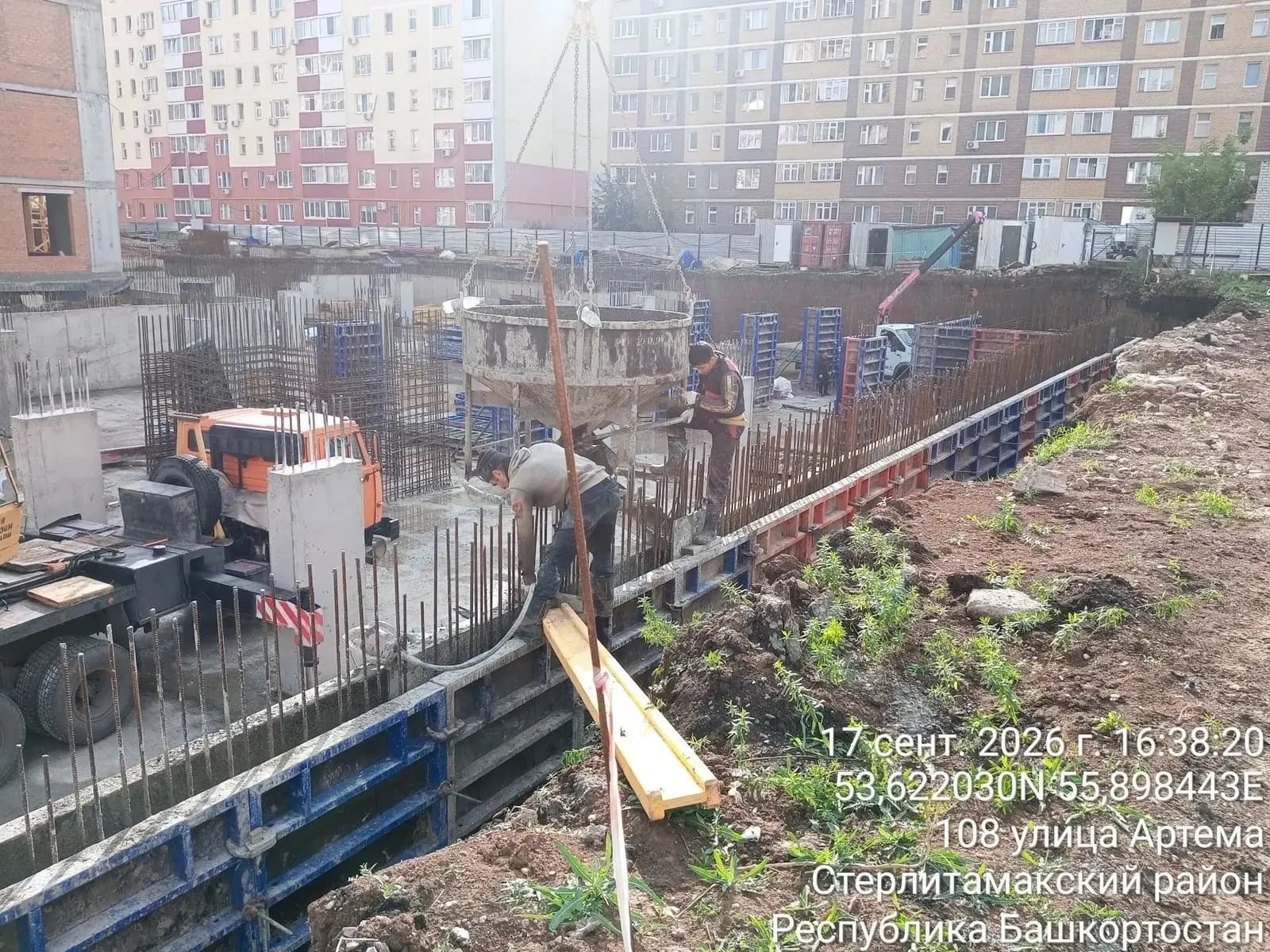Жилой дом, Стерлитамак: ход строительства, сентябрь 2026