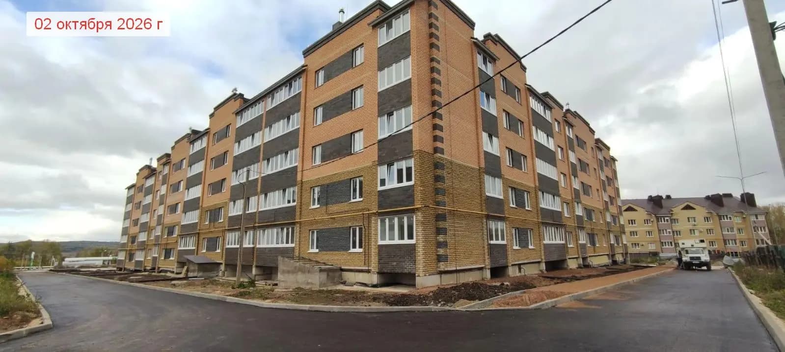 Жилой дом, Октябрьский, ул Рахимьяна Насырова: ход строительства, октябрь 2026