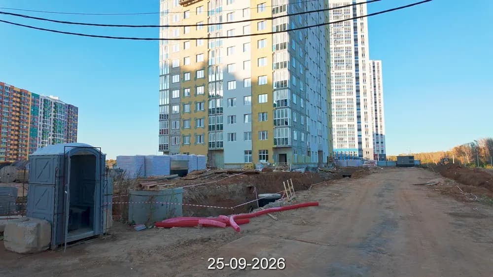 8 Марта: ход строительства, сентябрь 2026
