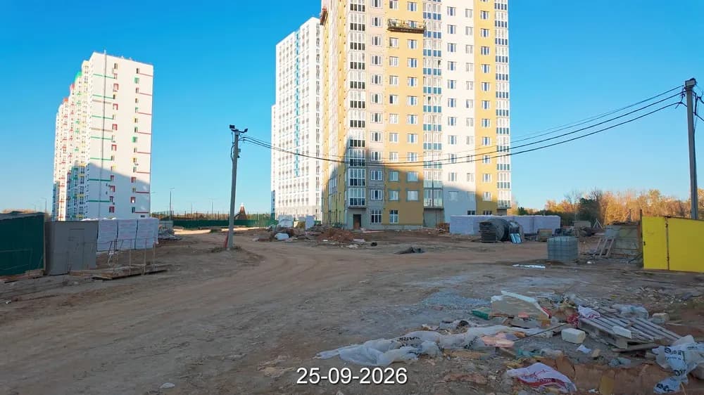 8 Марта: ход строительства, сентябрь 2026