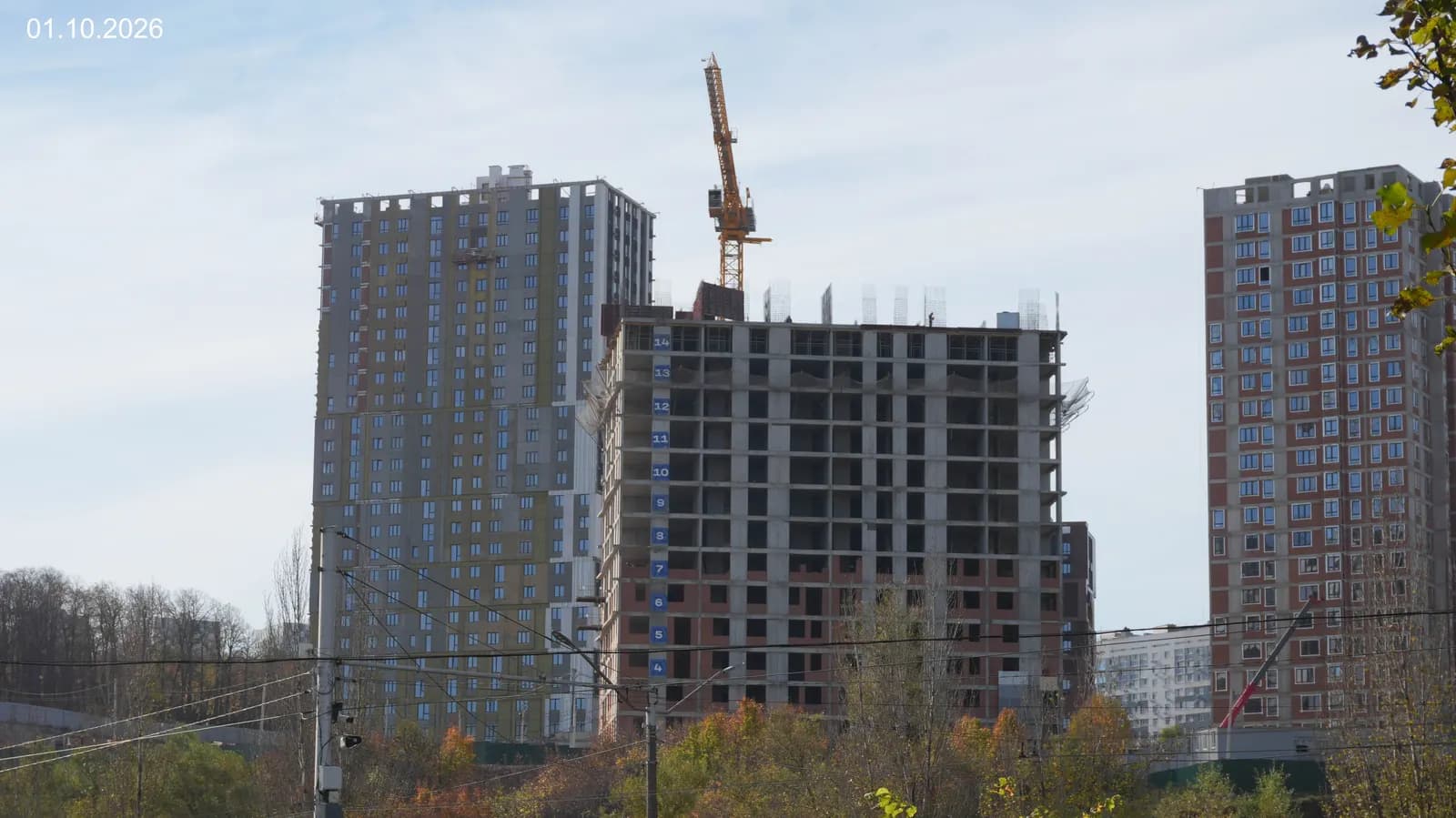 Холмогоры: ход строительства, октябрь 2026