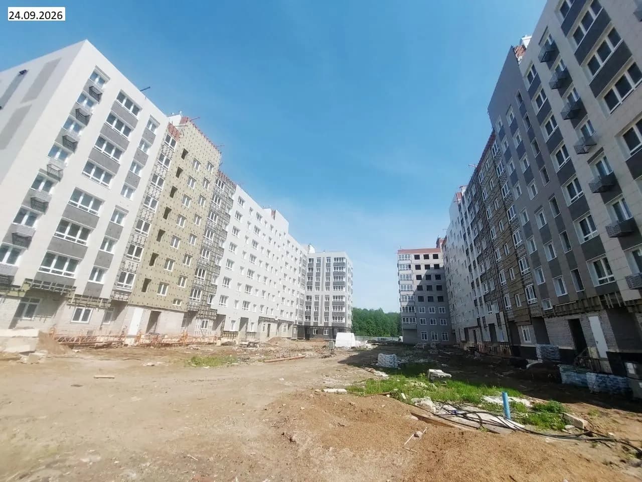 Жилой дом, Село Миловка: ход строительства, сентябрь 2026