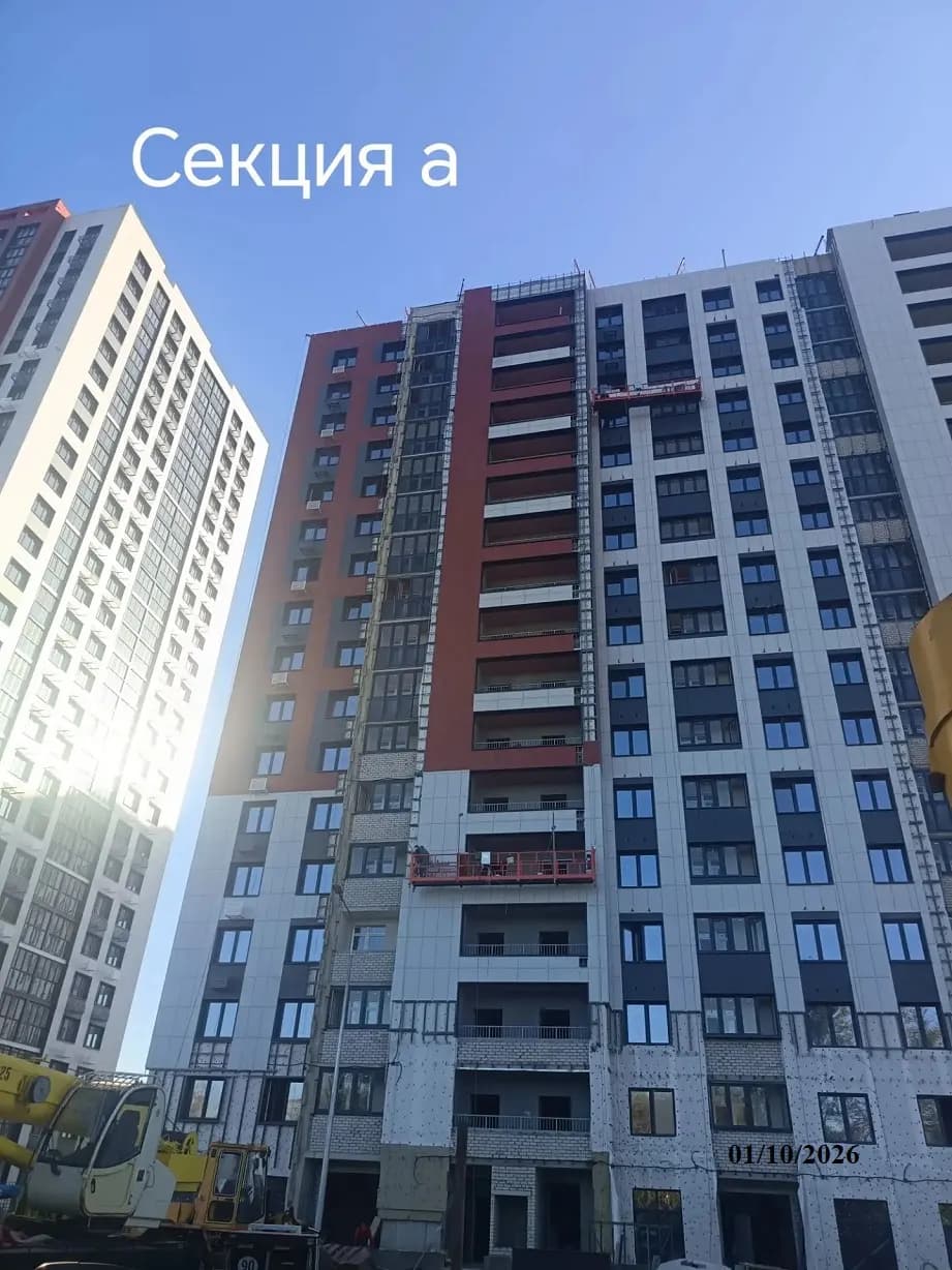 Паруса: ход строительства, октябрь 2026