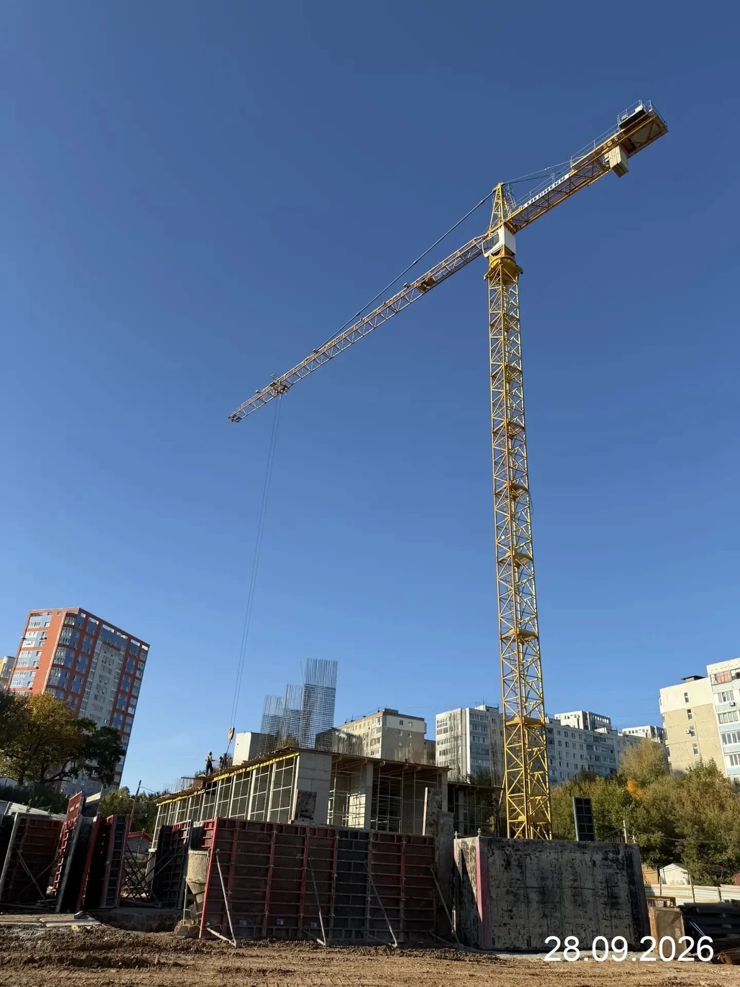 Динамика: ход строительства, сентябрь 2026