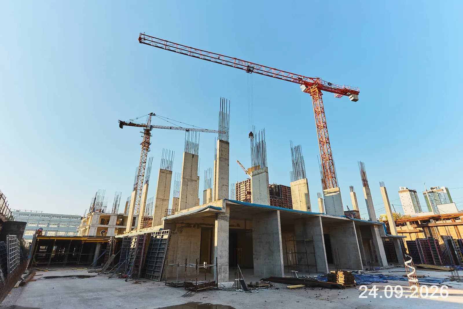 Культура: ход строительства, сентябрь 2026