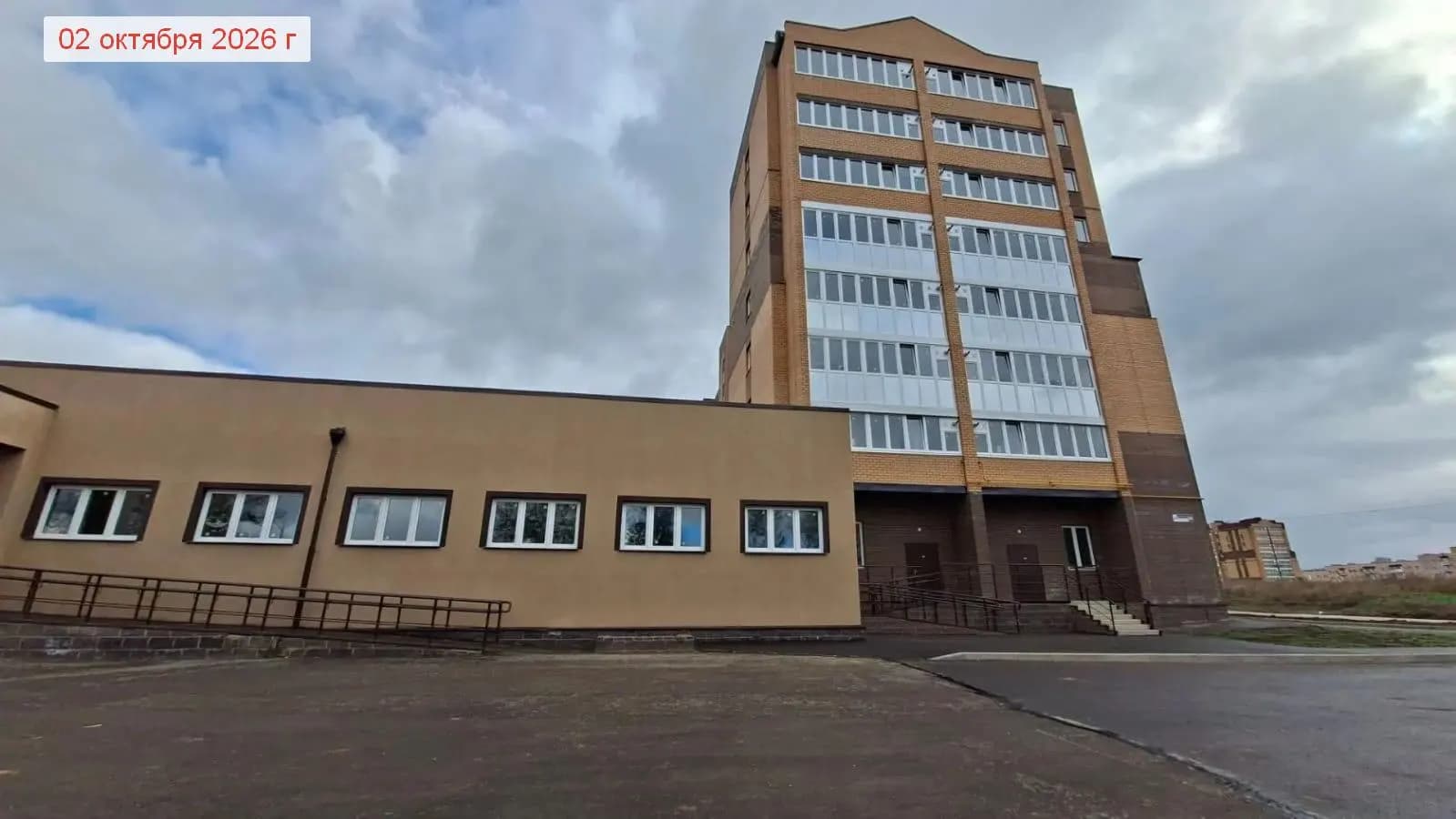 Жилой дом, Октябрьский, пр-кт Ленина: ход строительства, октябрь 2026