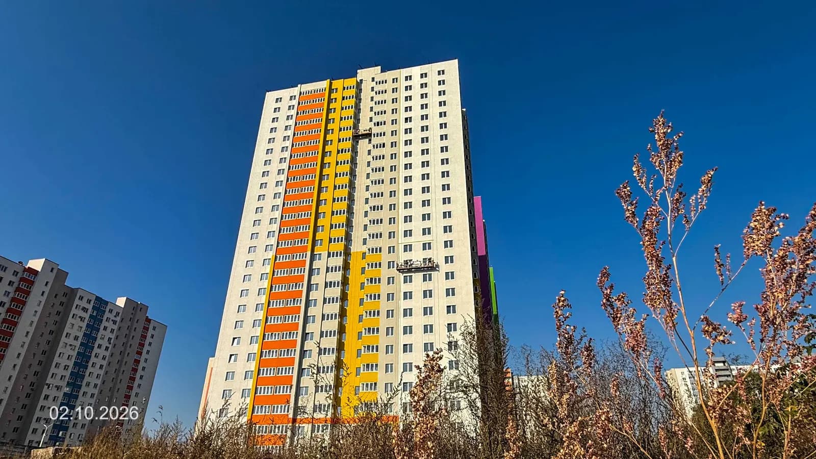 Акварель: ход строительства, октябрь 2026