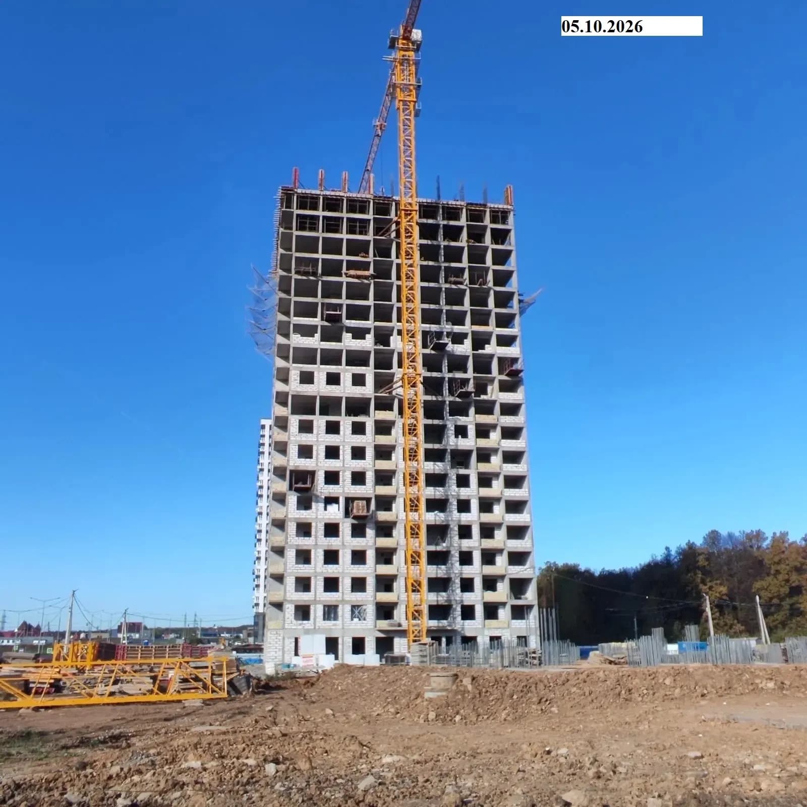 Жилой дом, Город Природы: ход строительства, октябрь 2026