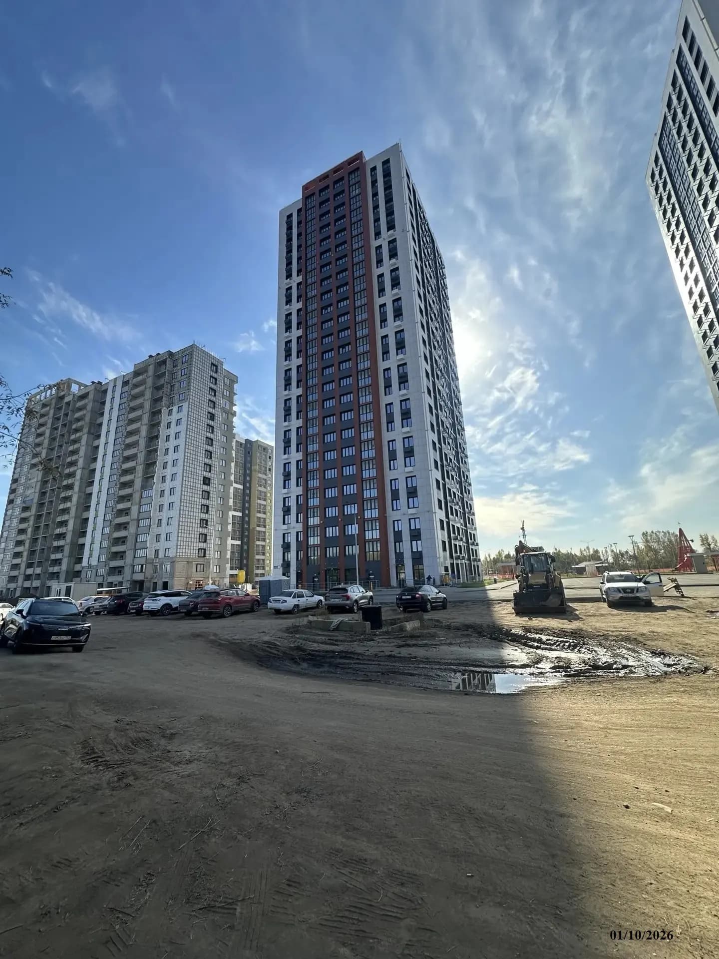 Паруса: ход строительства, октябрь 2026