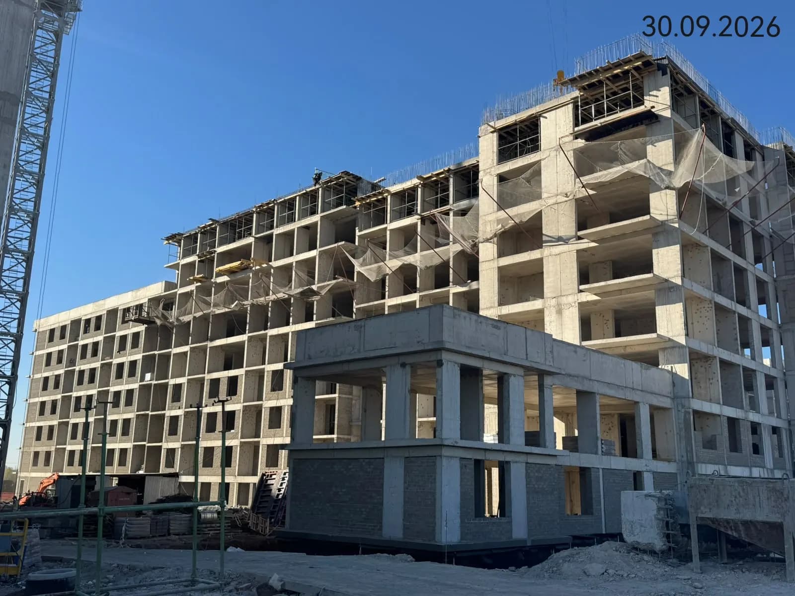 Жилой дом, Стерлитамак: ход строительства, сентябрь 2026