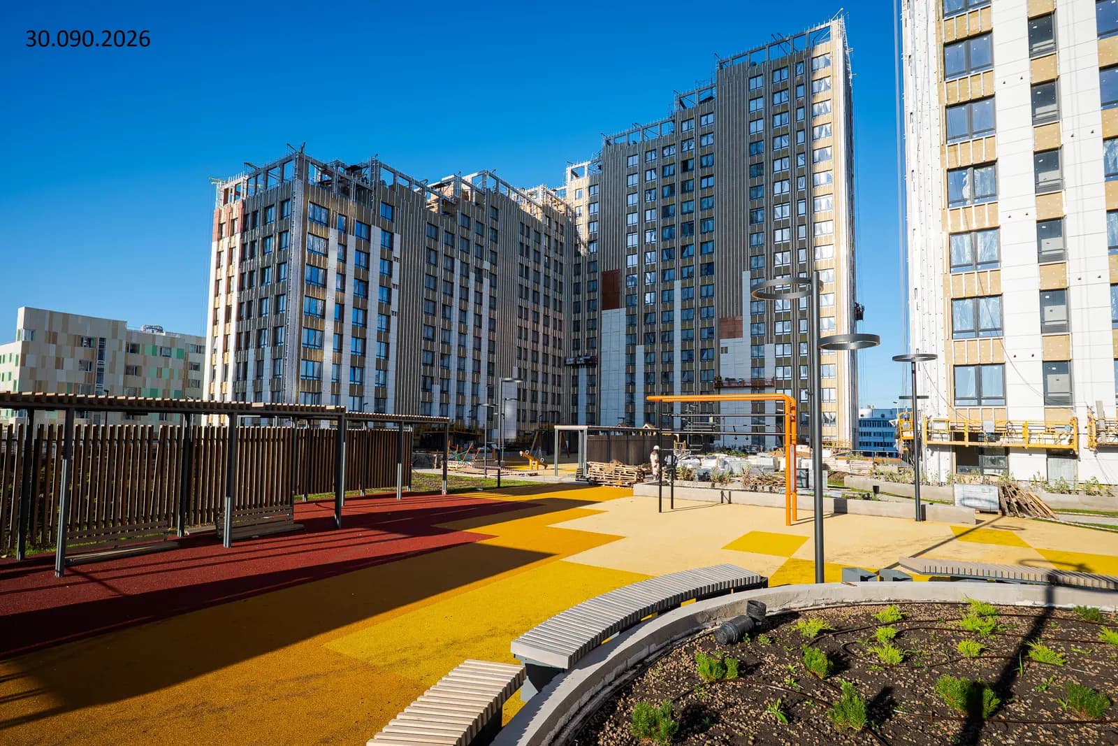 Terle park: ход строительства, сентябрь 2026