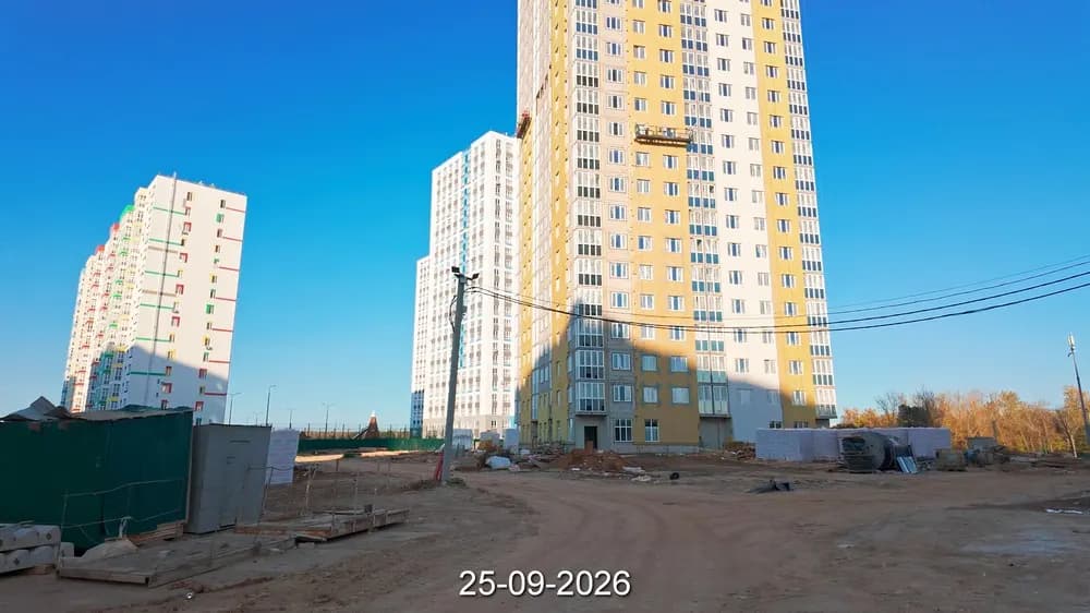 8 Марта: ход строительства, сентябрь 2026