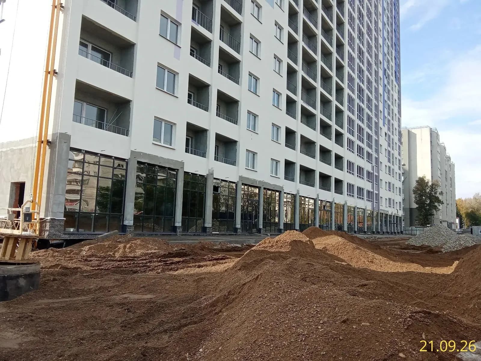 Волна: ход строительства, сентябрь 2026