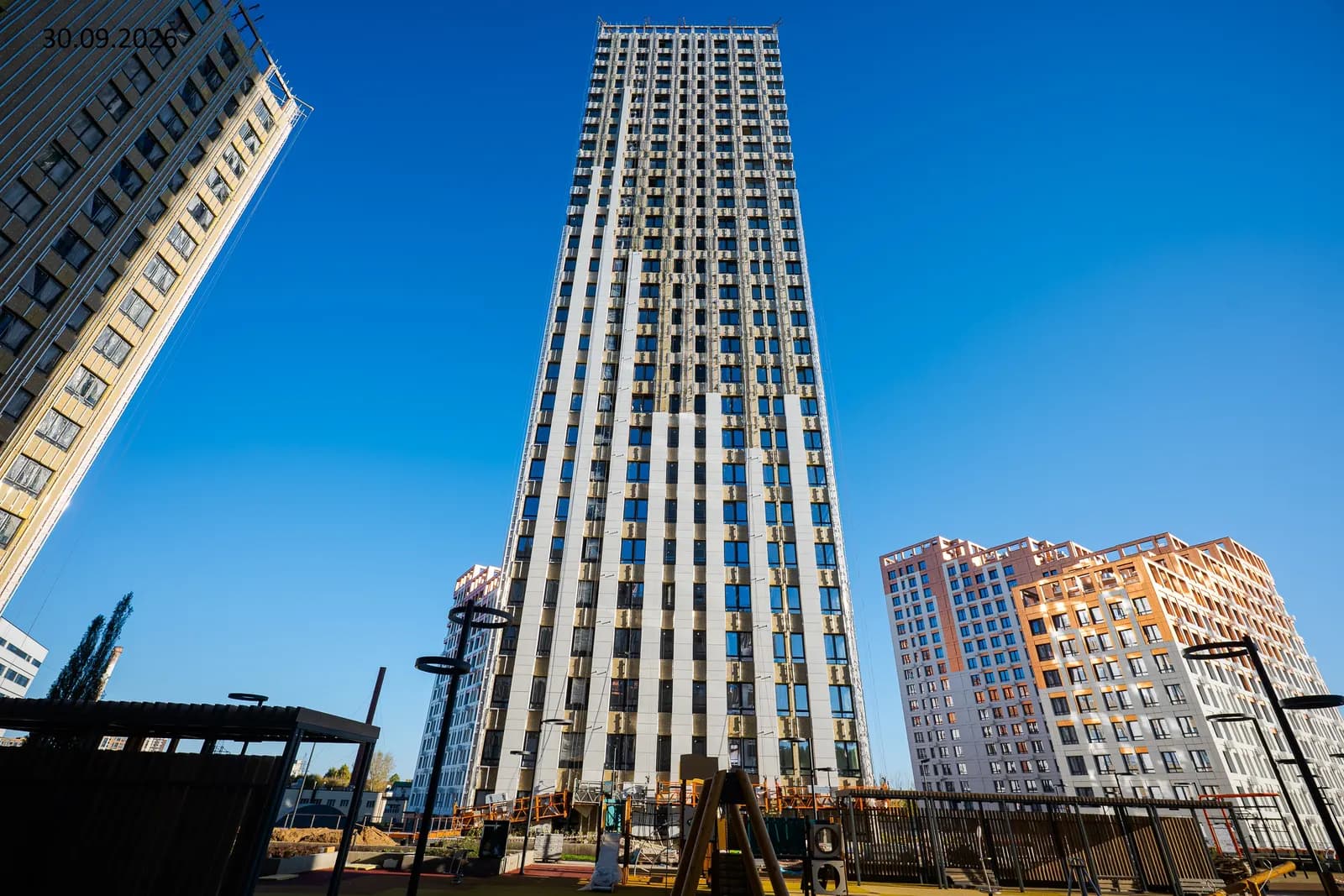 Terle park: ход строительства, сентябрь 2026