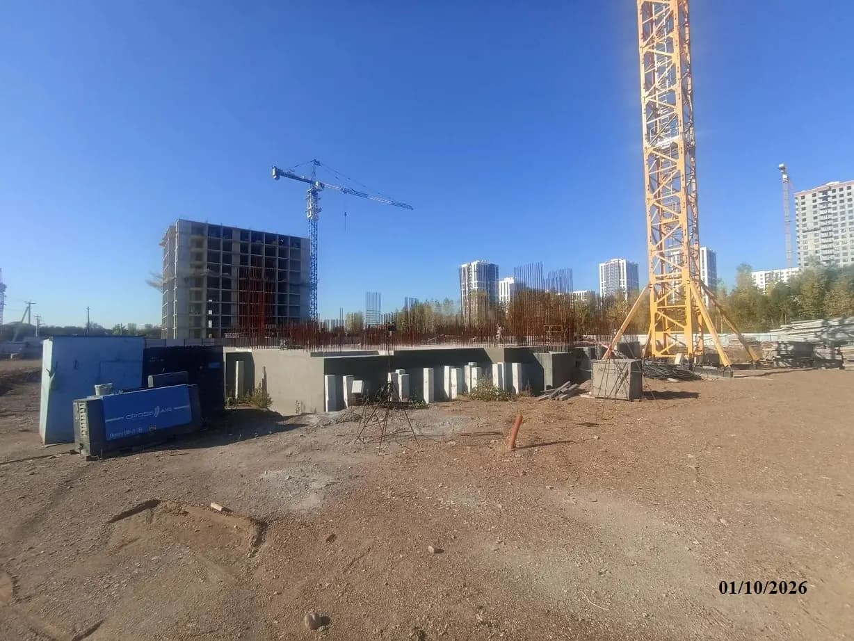 Литер 7 квартал 6 ЖК Паруса: ход строительства, октябрь 2026