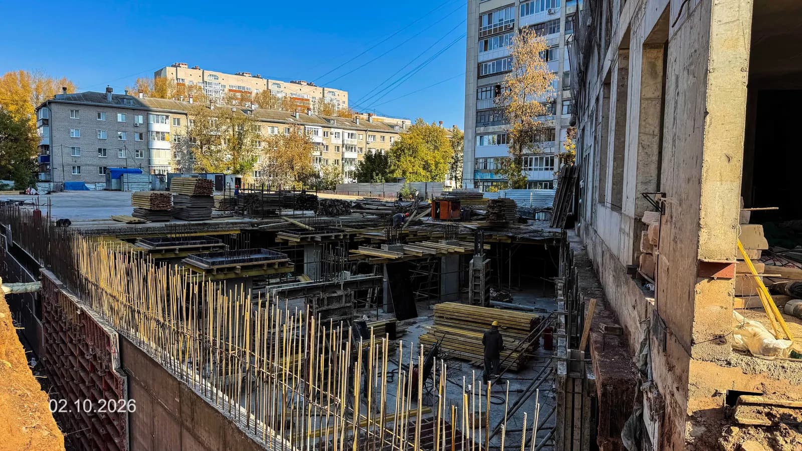 Жилой дом, Уфа: ход строительства, октябрь 2026