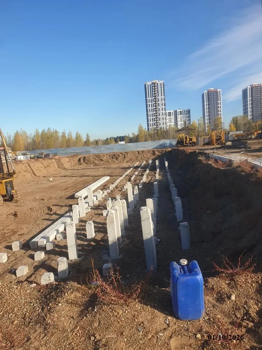 Литер 5 квартал 6 ЖК Паруса: ход строительства, октябрь 2026