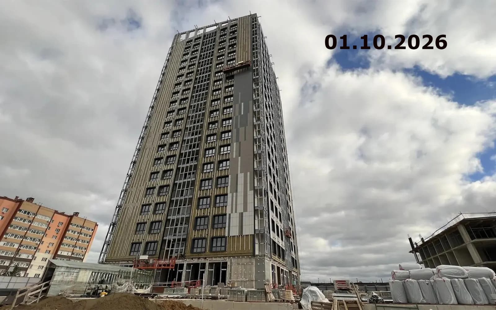 Космо: ход строительства, октябрь 2026