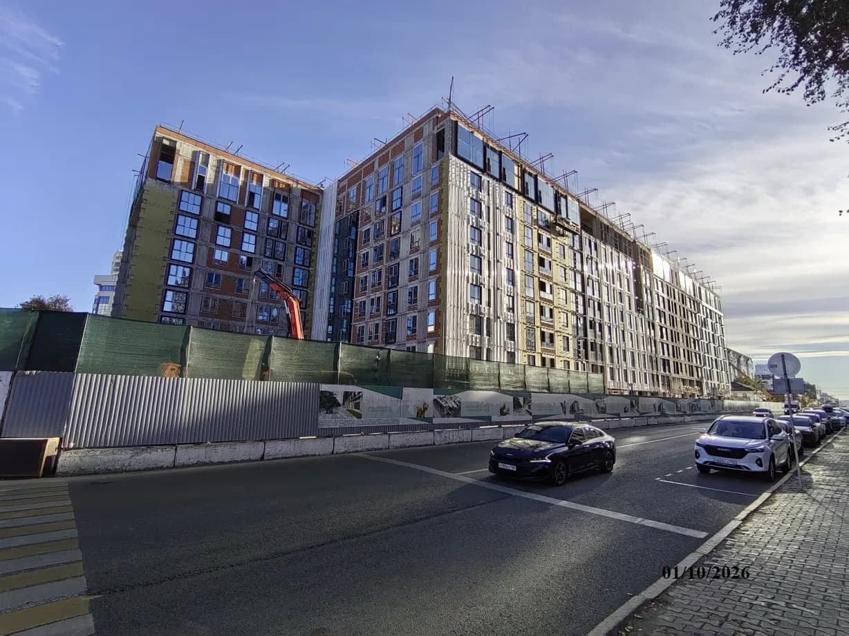 Дом по ул. Чернышевского: ход строительства, октябрь 2026