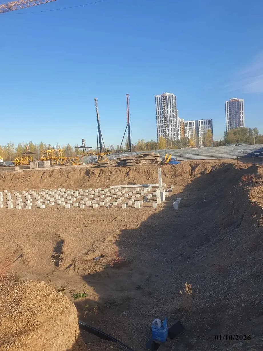 Литер 4 квартал 6 ЖК Паруса: ход строительства, октябрь 2026
