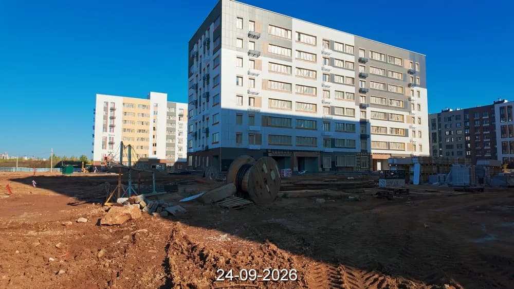 Цветы Башкирии: ход строительства, сентябрь 2026
