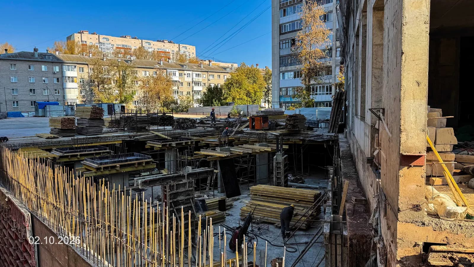 Жилой дом, Уфа: ход строительства, октябрь 2026