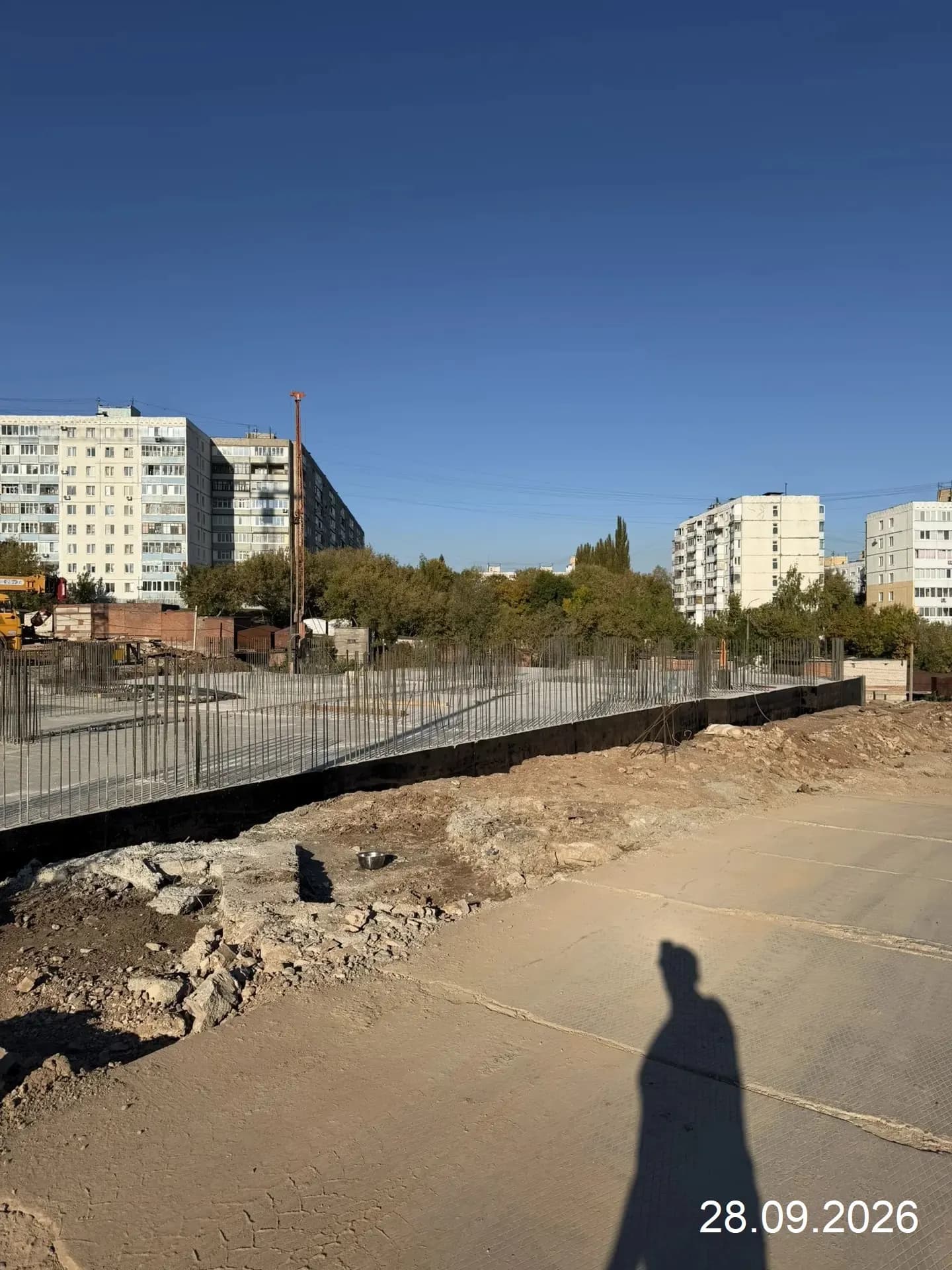 Динамика: ход строительства, сентябрь 2026