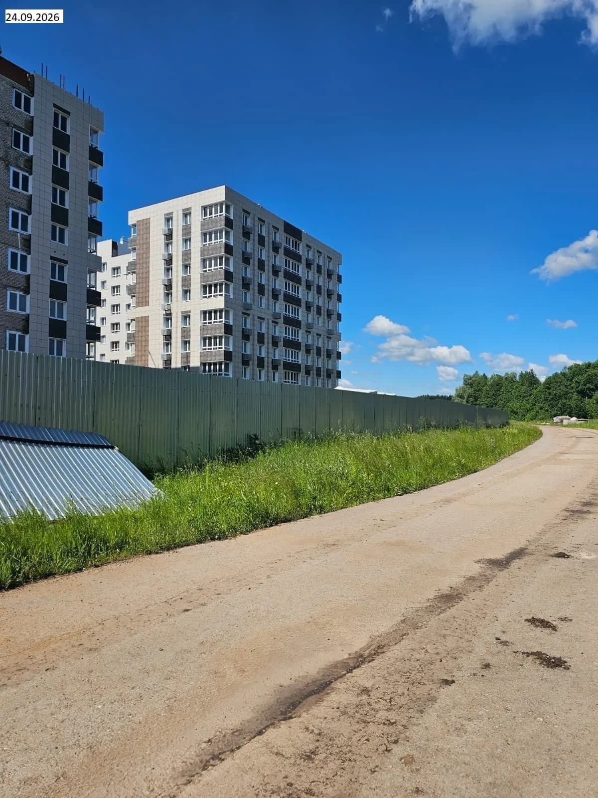 Жилой дом, Село Миловка: ход строительства, сентябрь 2026