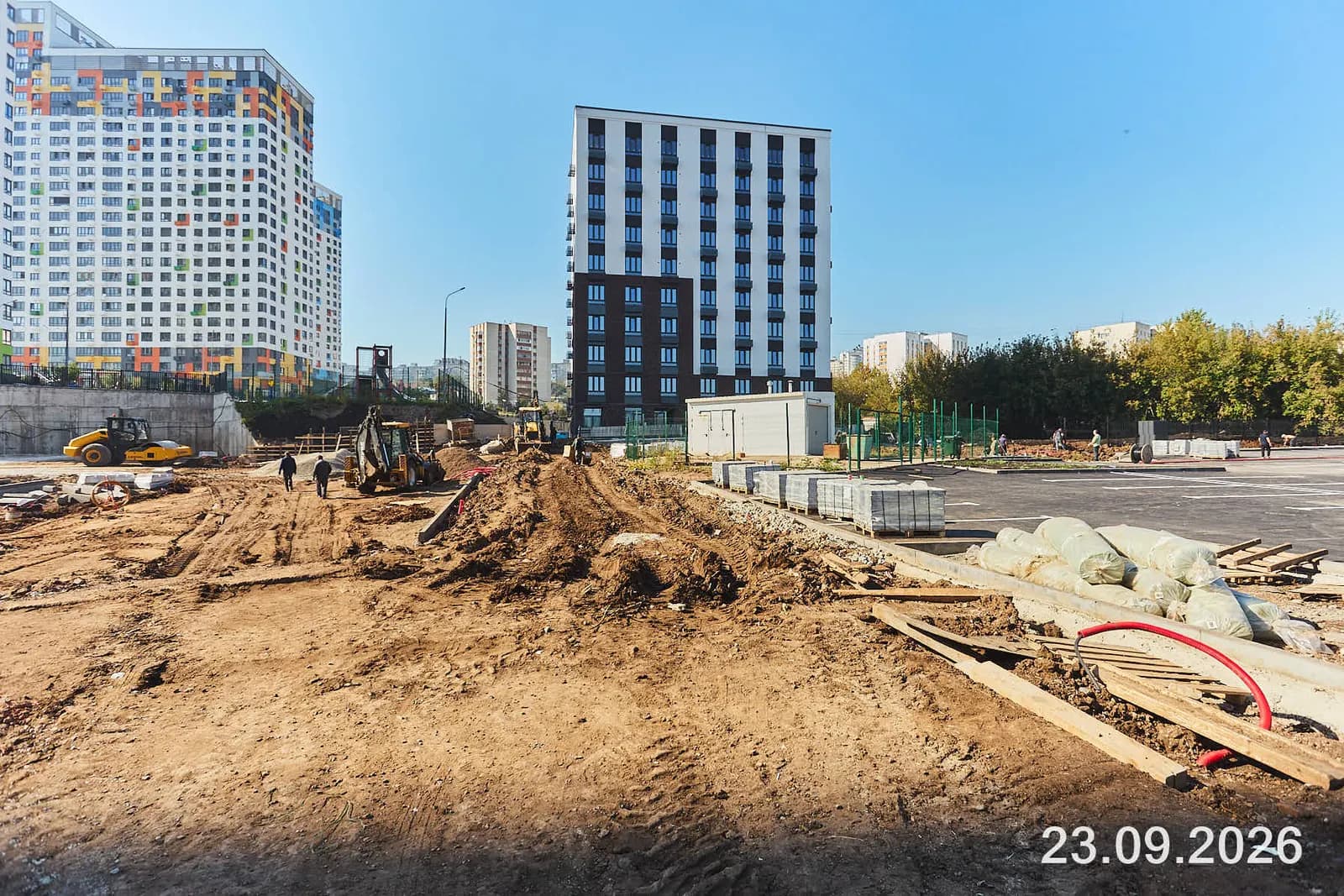 Родина Парк: ход строительства, сентябрь 2026