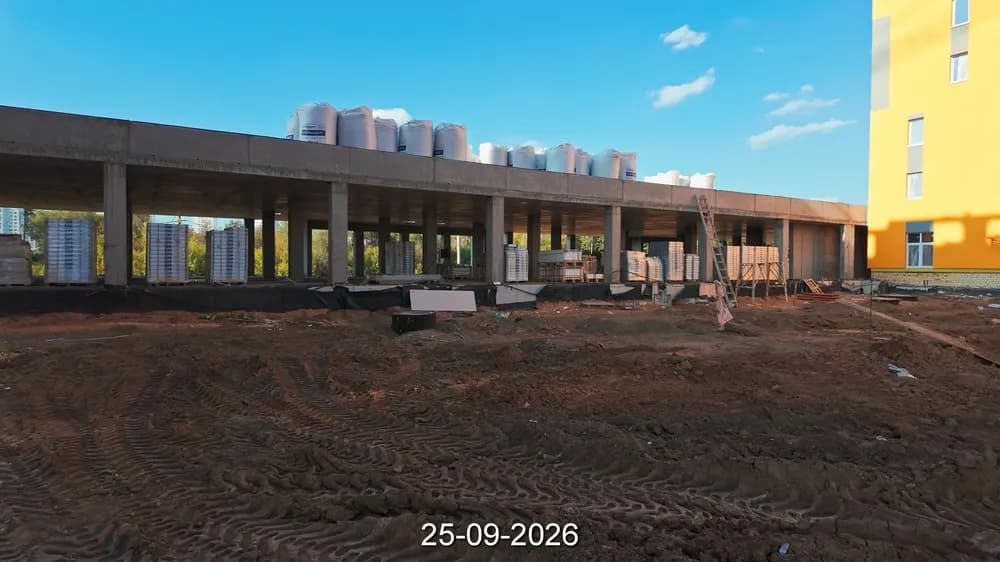 Свой Берег: ход строительства, сентябрь 2026