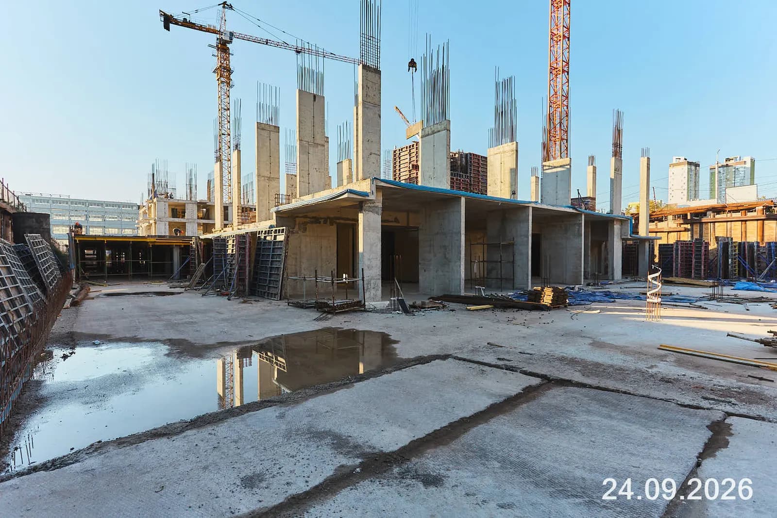 Культура: ход строительства, сентябрь 2026