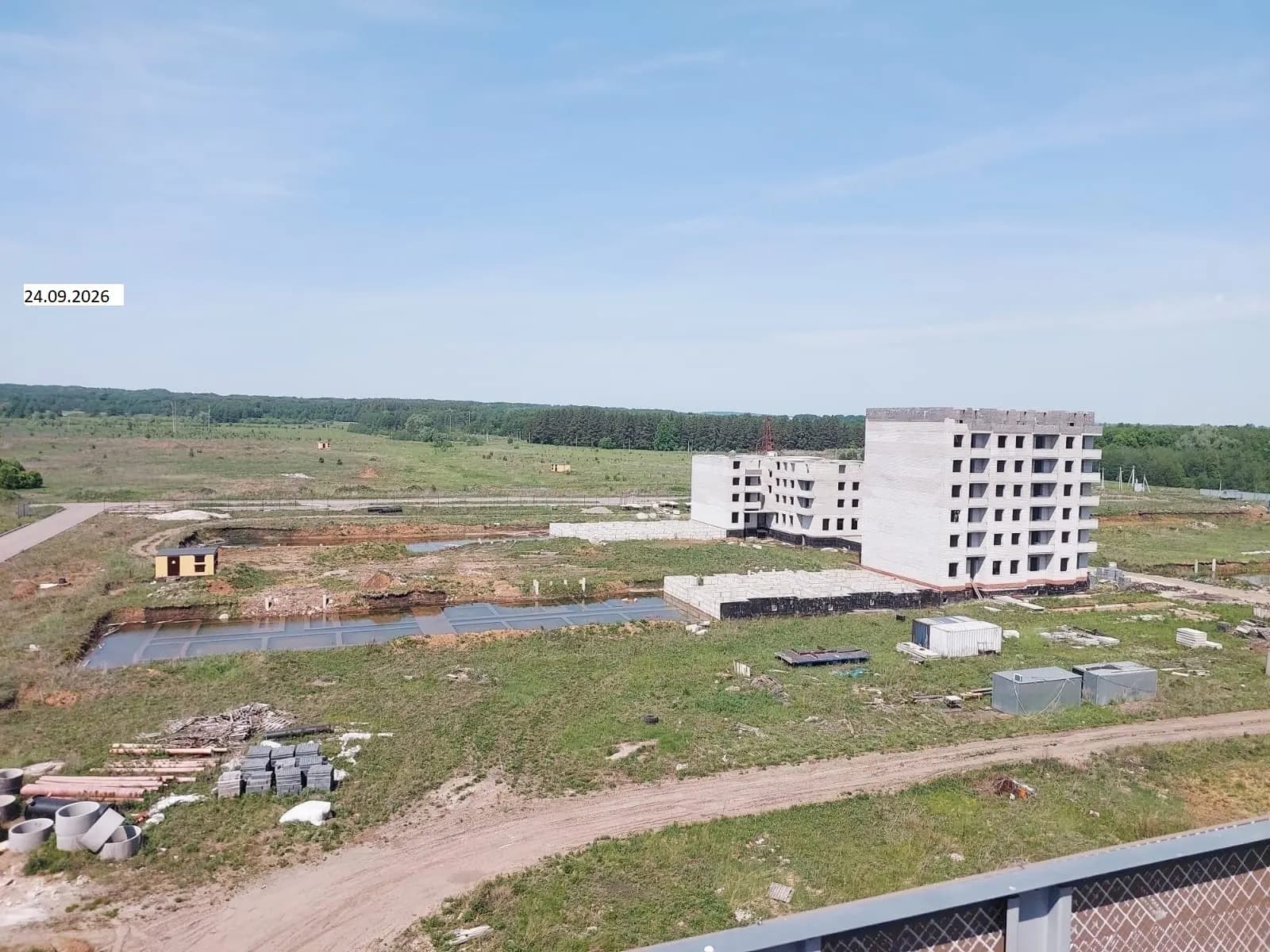Жилой дом, Село Миловка, район Уфимский: ход строительства, сентябрь 2026