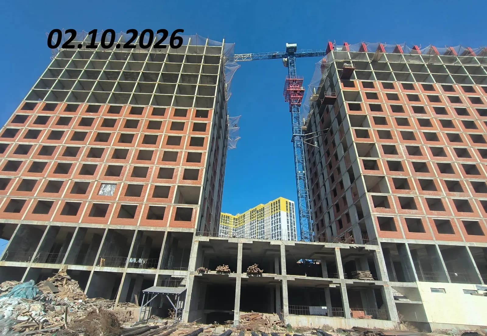 Нью Лайф: ход строительства, октябрь 2026