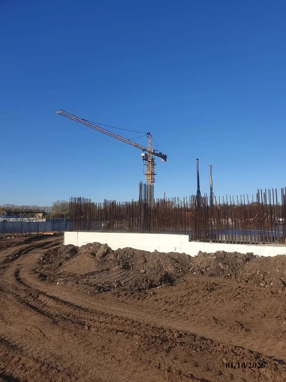 Литер 2 квартал 6 ЖК Паруса: ход строительства, октябрь 2026
