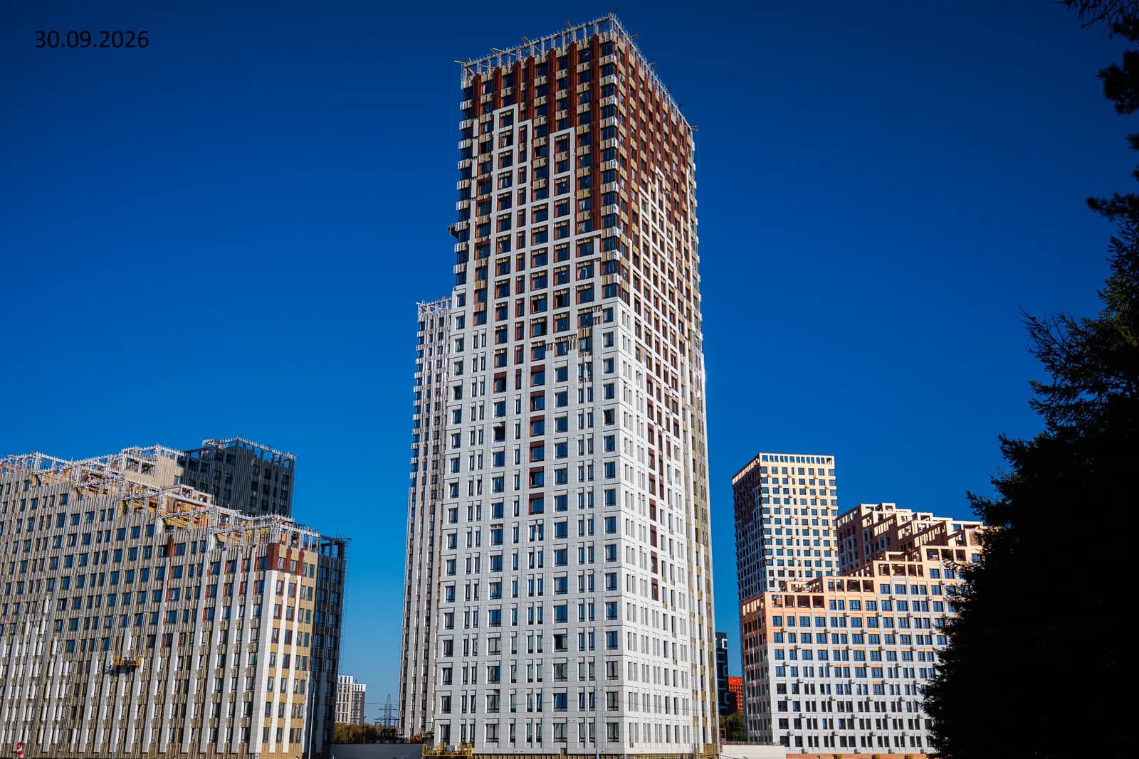 Terle park: ход строительства, сентябрь 2026