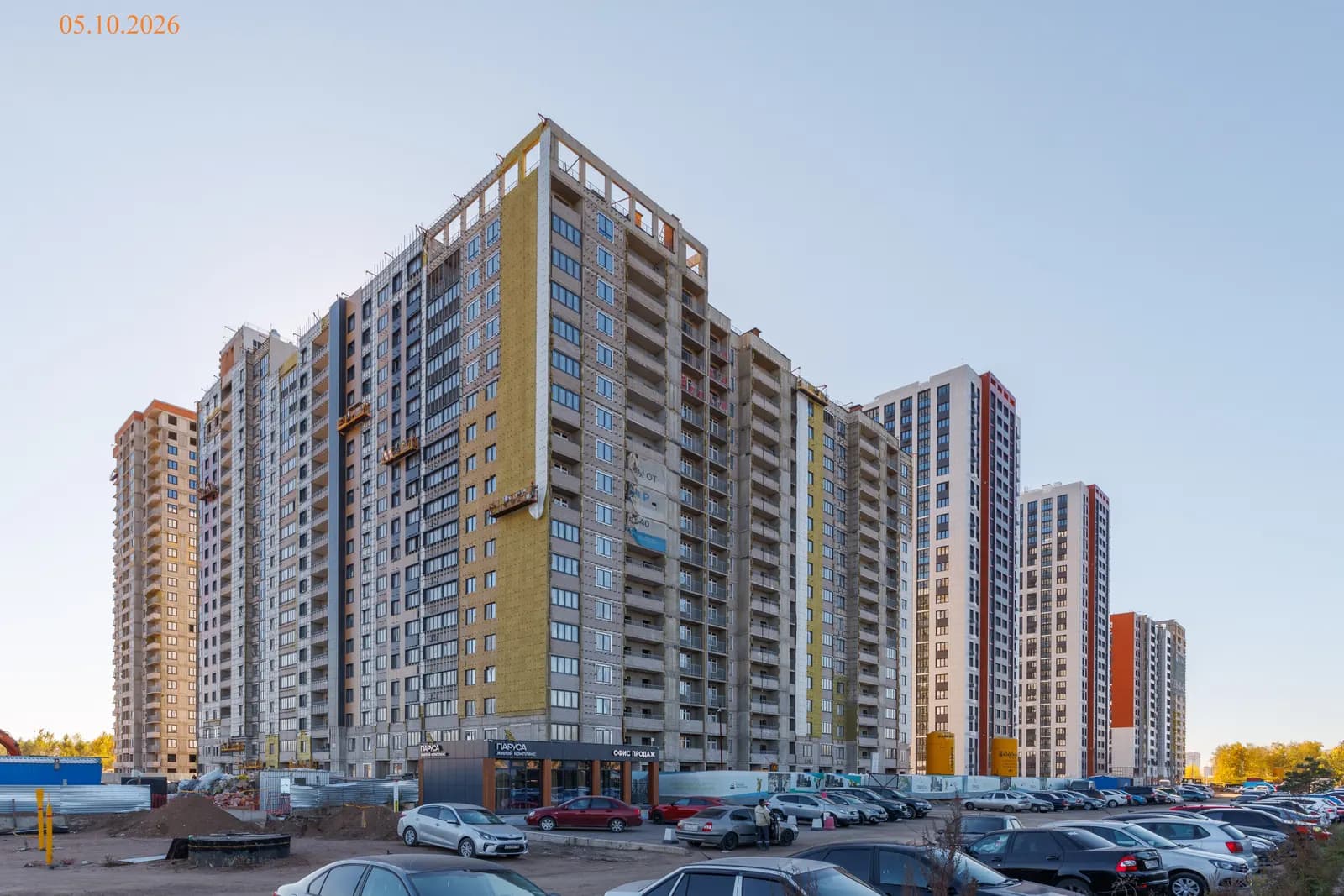 Жилой дом, Уфа: ход строительства, октябрь 2026